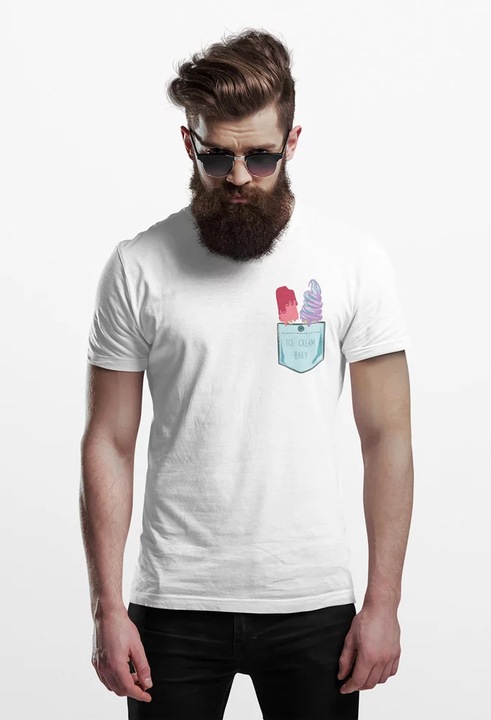 PO00017Înghețată de buzunar, Alb