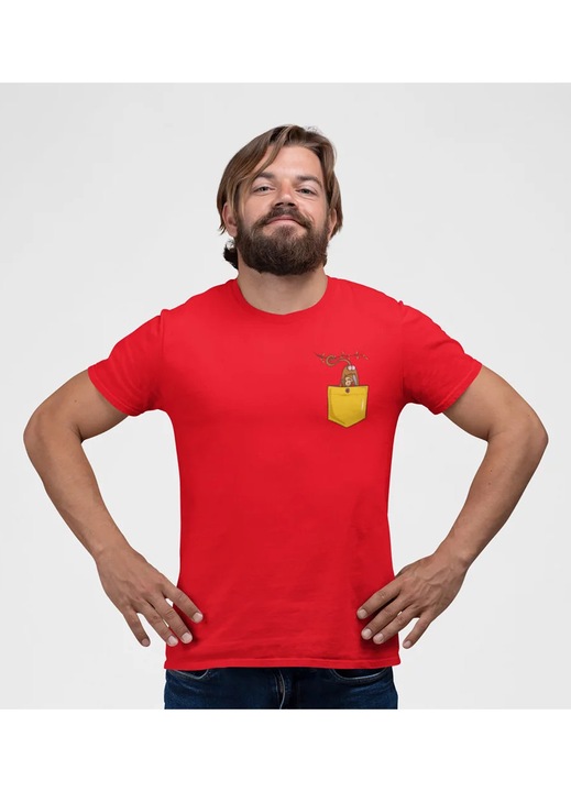 PO00021MonkeyButtPocket, Piros