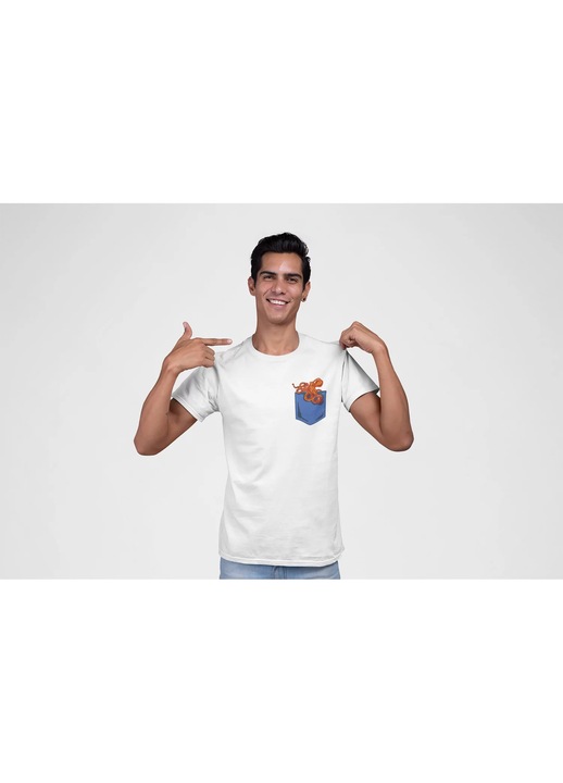 PO00022OctopusPocket, Fehér