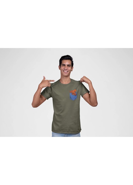 PO00022OctopusPocket, Zöld