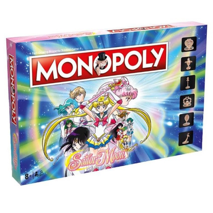 Hasbro - Monopoly Sailor Moon társasjáték