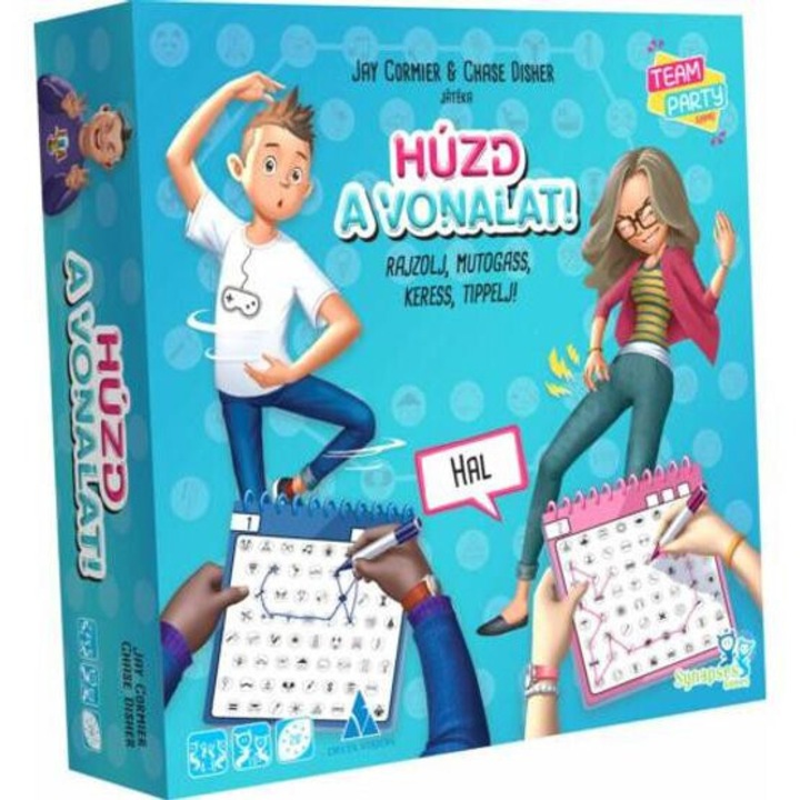 Húzd a vonalat! Társasjáték (DEL34658)