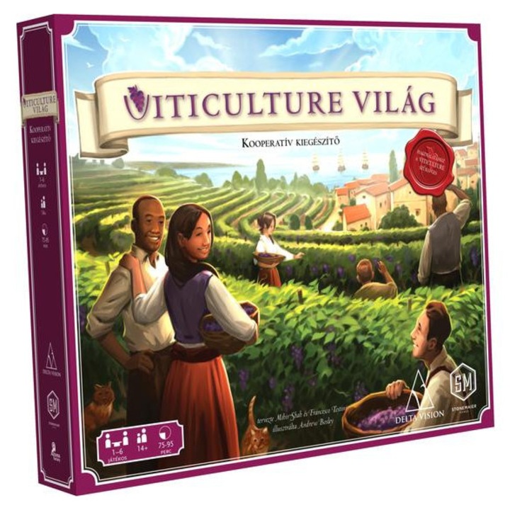 Viticulture társasjáték - Világ Kooperatív kiegészítő (DEL34672)