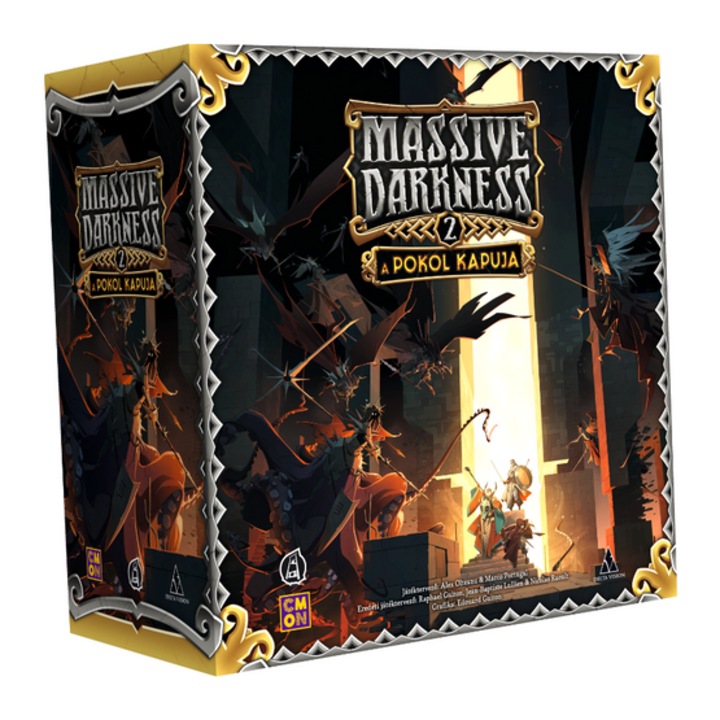 Massive Darkness 2. - A pokol kapuja társasjáték (DEL34664)