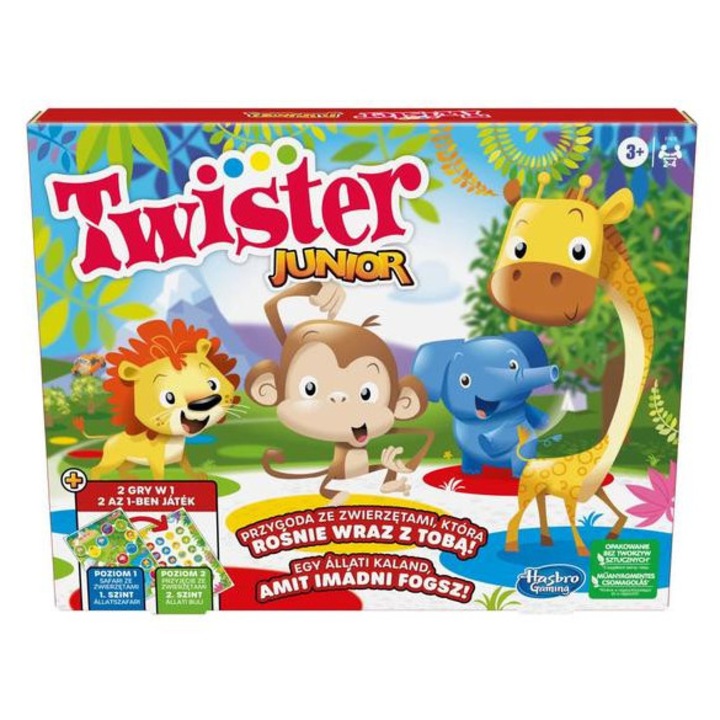 Hasbro - Twister Junior társasjáték (F7478)