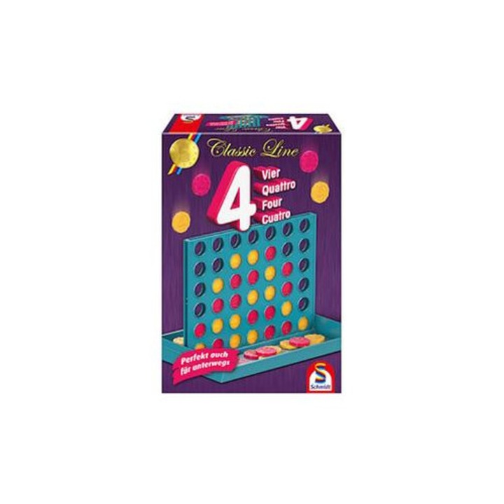 Schmidt - Classic Line, Vier társasjáték (49403)