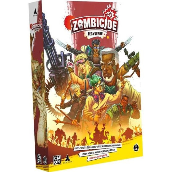 Zombicide - Fegyverbe társasjáték (DEL34733)