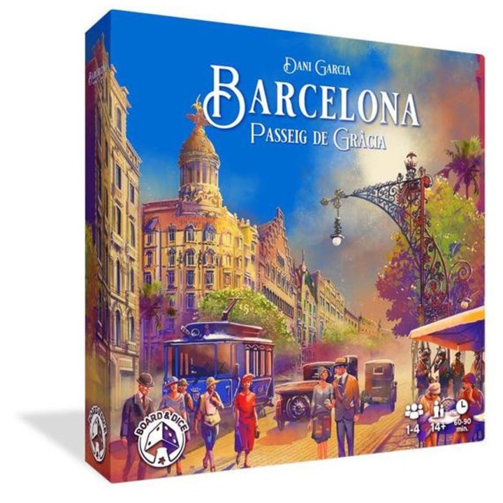 Barcelona Passeig de Gracia kiegészítő - Angol nyelvű (DEL21434)