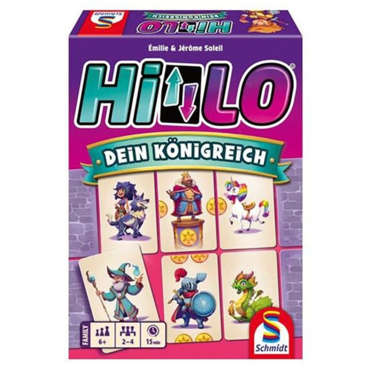 Schmidt - HiLo, Dein Königreich társasjáték (40680)