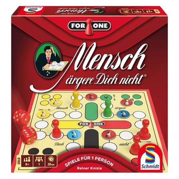 Schmidt - Mensch ärgere Dich nicht? - For One társasjáték (49470)