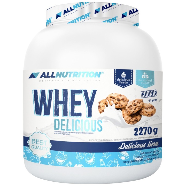 ALLNUTRITION Whey Delicious Protein 2270g torta