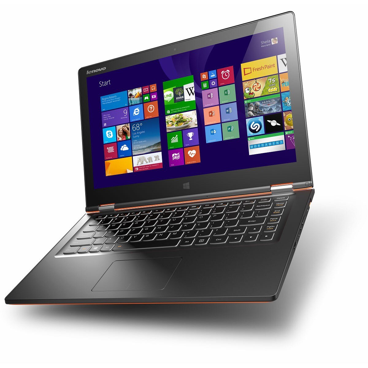 Laptop Lenovo Yoga 2, Intel Core i3, Memorie 4GB, SSHD 500GB +