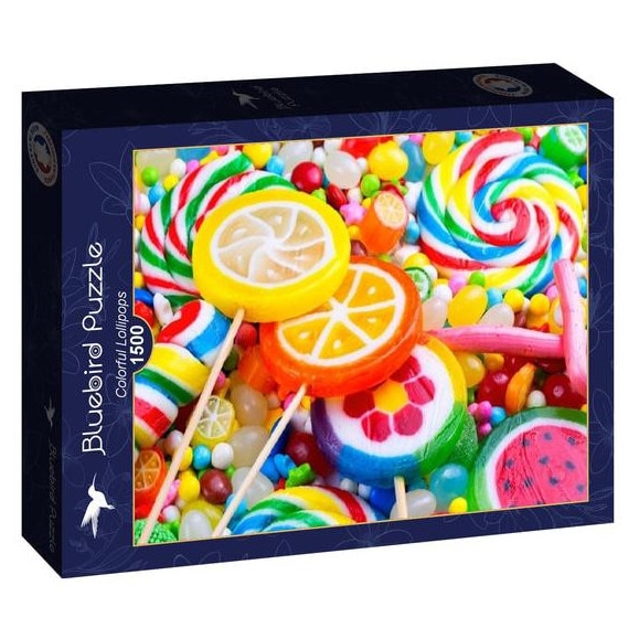 Puzzle Bluebird cu 1500 de piese - Acadele colorate (90577) - eMAG.ro