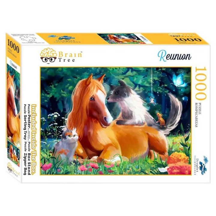 Пъзел Brain Tree от 1000 части - Reunion (2102042)