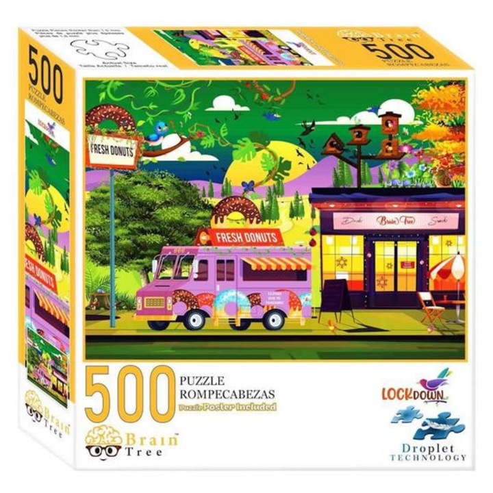 Пъзел Brain Tree от 500 части - Карантина (2202007)