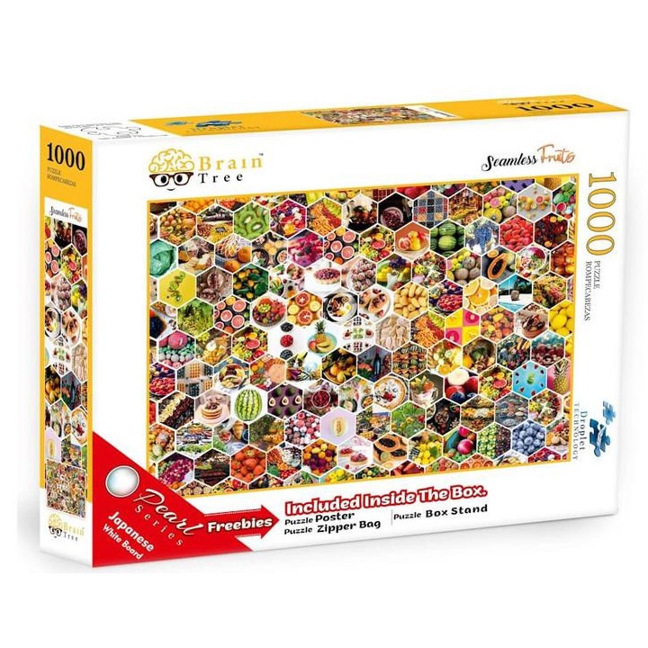 Пъзел Brain Tree от 1000 части - Безшевни плодове (2102146)
