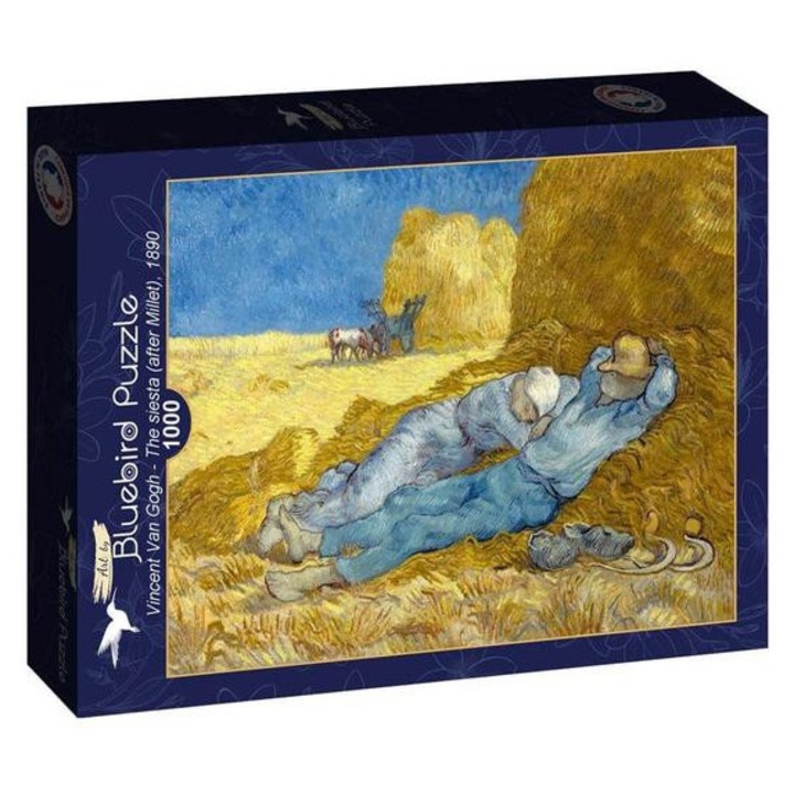 Bluebird 1000 db-os Art by puzzle - Vincent Van Gogh - The siesta (after Millet) 1890 (60305)