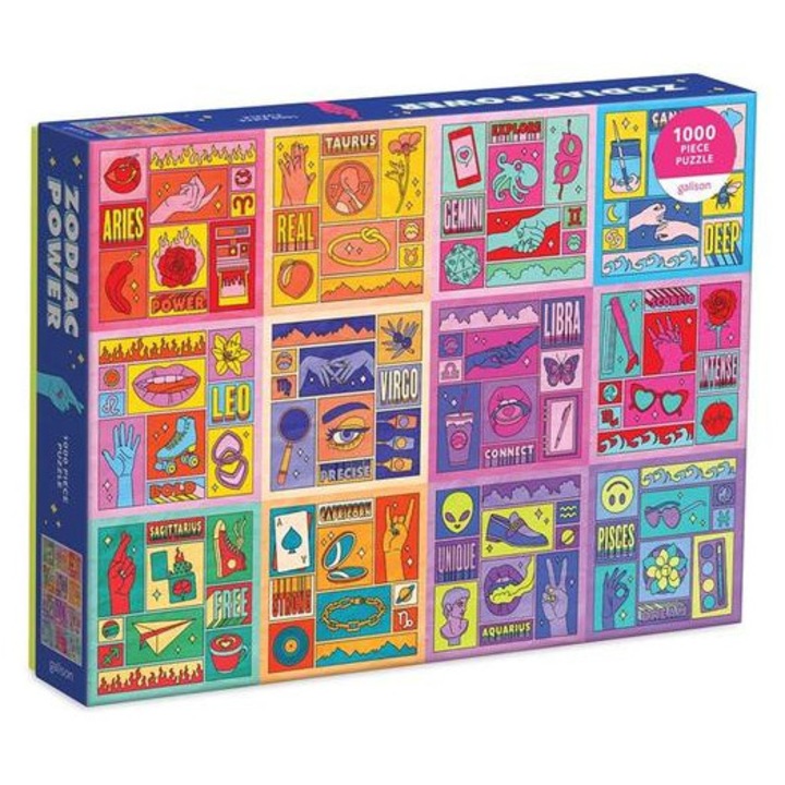 Galison 1000 db-os puzzle - Zodiac Power (66831)