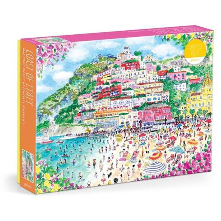 Galison 1000 db-os puzzle - Coast of Italy, Michael Storrings (84835)