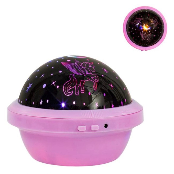 Proiector LED cu Model Unicorn Ø13x10.5cm