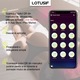 Вибратор LOTUSIF, 2 в 1, За G-точка, С функция за облизване, За жени и мъже, 12 нива на интензивност, Гъвкав, За персонална сексуална стимулация, Жълт