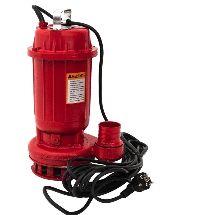 Pompa apa murdara, Profi WQD10,1100 W, 10.8 m3/h, 2 toli, 8m adancime absorbtie