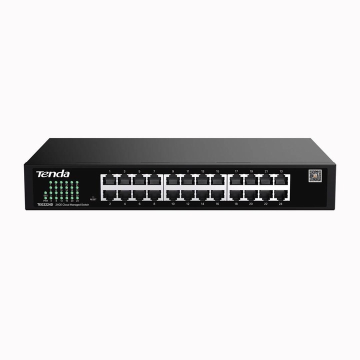 Switch Tenda TEG2228P-24-410W Negru