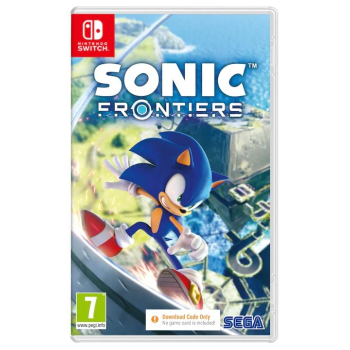 Joc Sonic Frontiers Code In Box Pentru Nintendo Switch