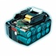 Acumulator 18V 6.0Ah Compatibil cu Makita, pentru Makita 632F15-1 BL1860B、BL1850B、BL1840B、BL1830B、BL1815B, 18 V 6, 0 Ah, negru