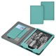 Калъф за електронни книги, Fudisenn®, за Kindle Paperwhite 2024 (12-то поколение) 7 инча/Kindle Colorsoft Signature Edition 7 инча, със стойка и дръжка, светлосин