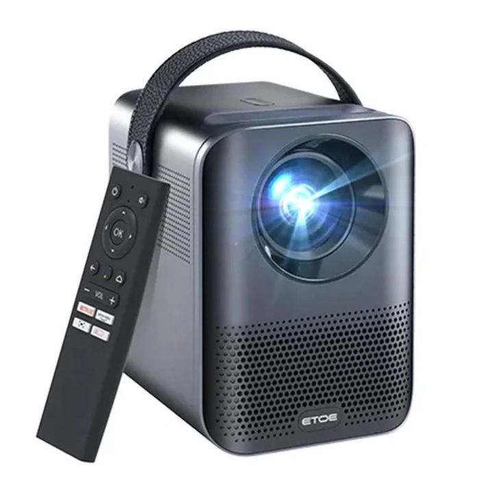 Projektor, 200 ANSI, Android TV 10, 1080P, Keystone, D2 pro, fehér