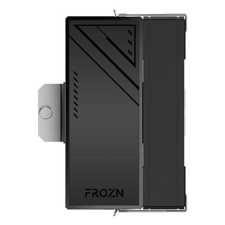 ID-Cooling FROZN A410 SE CPU hűtő, aRGB világítással, 4 db 6 mm-es Direct Touch réz hőcsővel, 1 db 120 mm-es ventilátorral, fekete