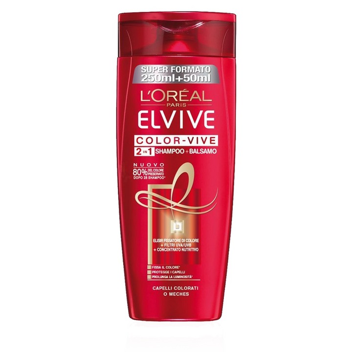 Sampon L'Oreal Paris Elvive Color-Vive, 250ml, pentru par normal, unisex