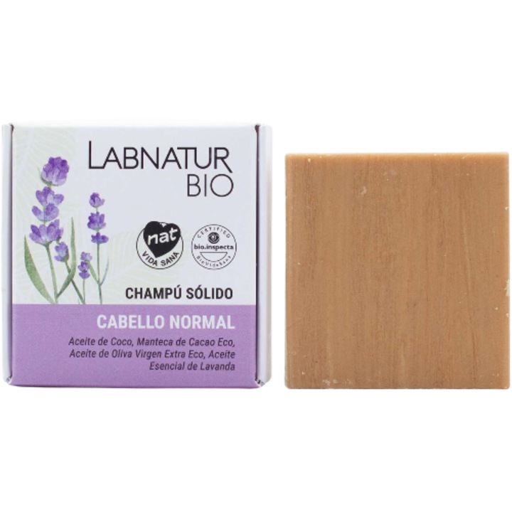 Sampon solid pentru par normal 75gr LabNatur