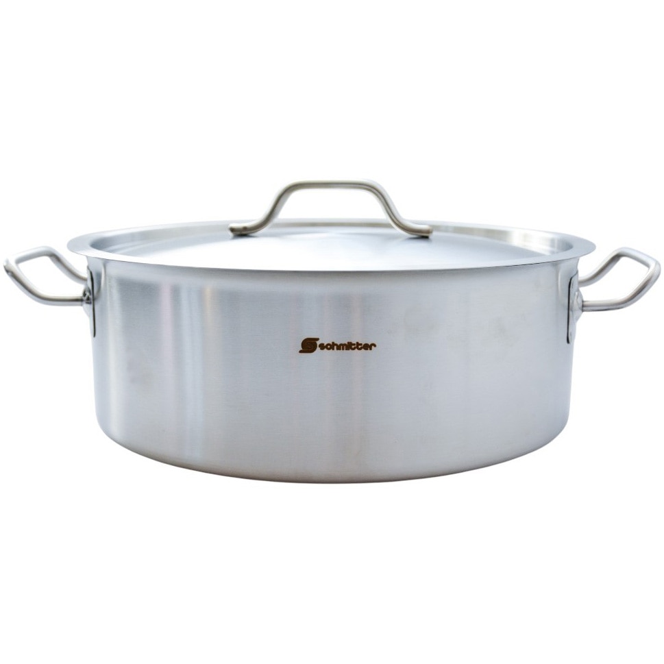 Cratita profesionala cu capac Schmitter, inox, 32 x 12 cm, 10 L