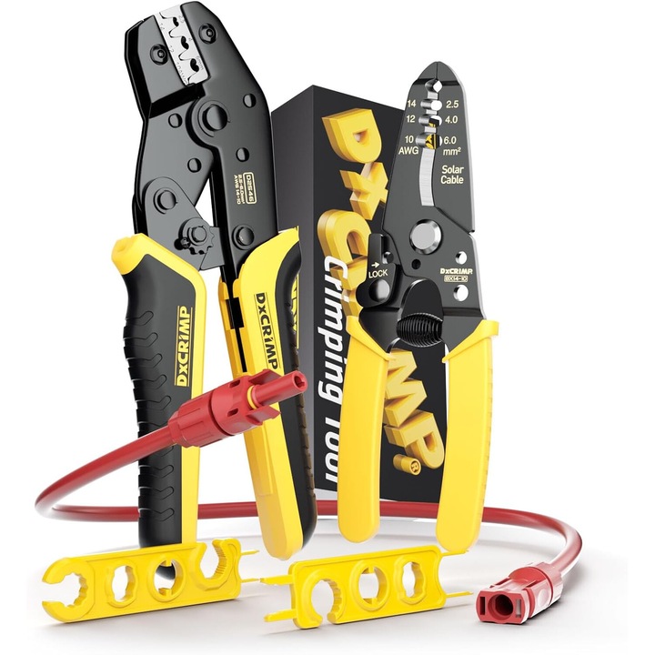 Clesti de sertizare DxCRIMP D2546B pentru cablu fotovoltaic de 2,5/4,0/6,0 mm
