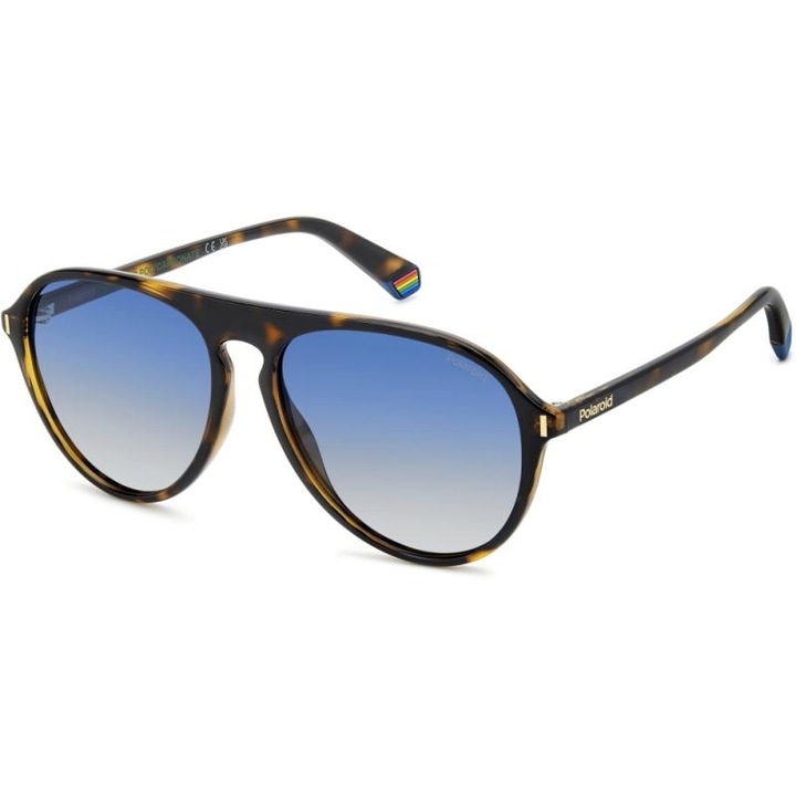 Слънчеви очила с поляризирани лещи, Polaroid PLD 6225 S havana