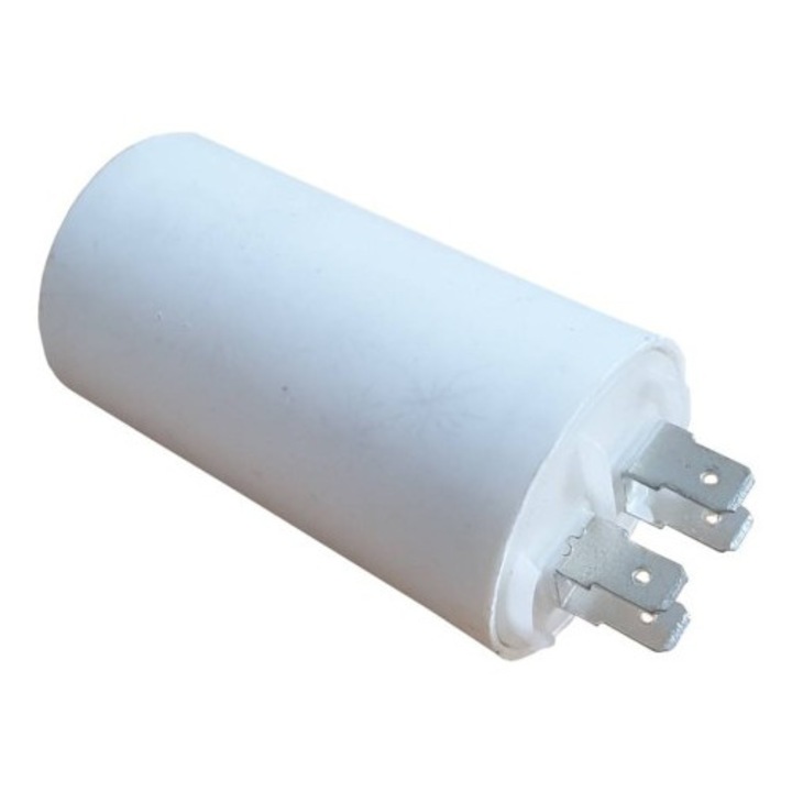 MKP üzemi kondenzátor, 450VAC, 15uF, 4 kábelsaru, Ф35x75mm