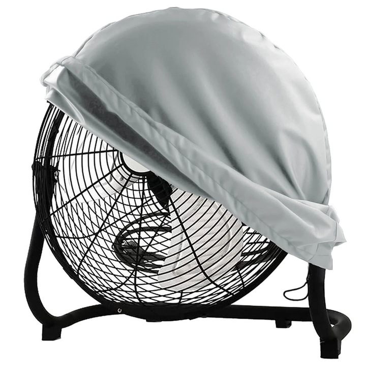 Husa industriala pentru ventilator, rezistenta, 61x61x19cm, gri