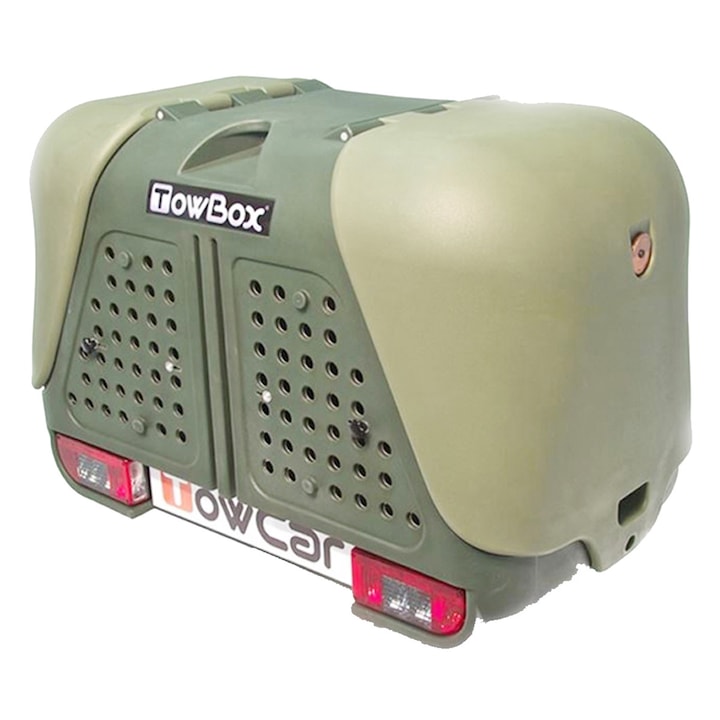 Cutie portbagaj transport animale de companie/vanatoare Towbox V2 DOG Verde