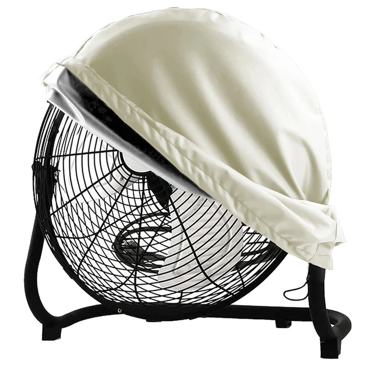 Husa pentru ventilator industrial, 24x24x7.5cm, rezistenta, gri