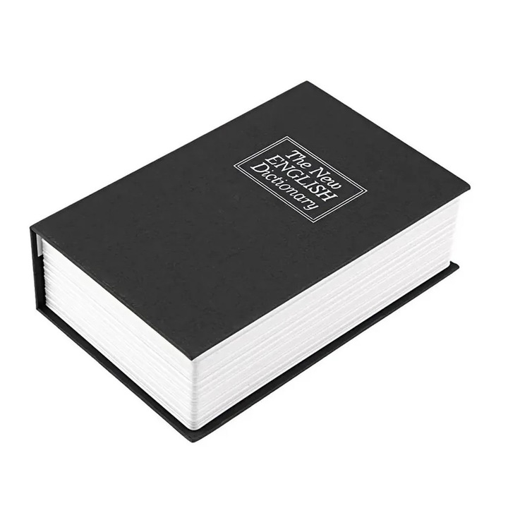 Seif tip carte Extralink Home S-405 caseta pentru bani cutie de otel cu chei securitate fiabila design discret potrivit pentru uz casnic protectie durabila si sigura pentru obiecte de valoare