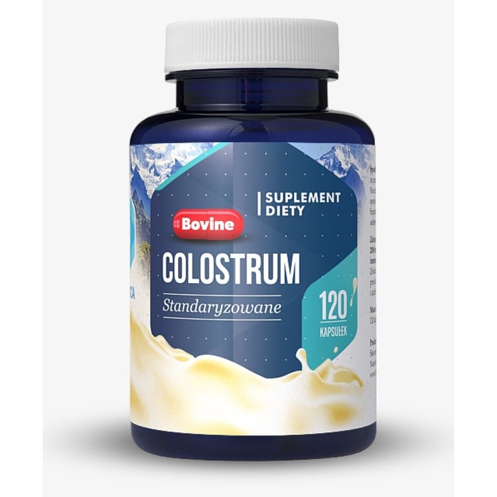 Supliment alimentar Hepatica Colostru Bovin 120 capsule, natural, fara aditivi, vegetarian