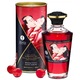 Ulei de masaj Blazing Cherry, Shunga, 100 ml, efect de incalzire, aroma de cirese, ambalaj elegant