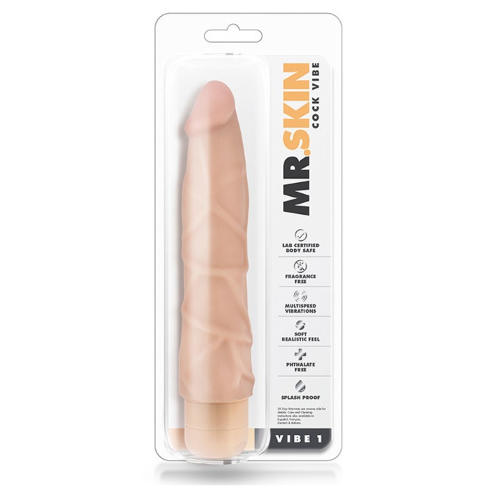 Вибратор MR. SKIN COCK VIBE 1, контрол на вибрациите