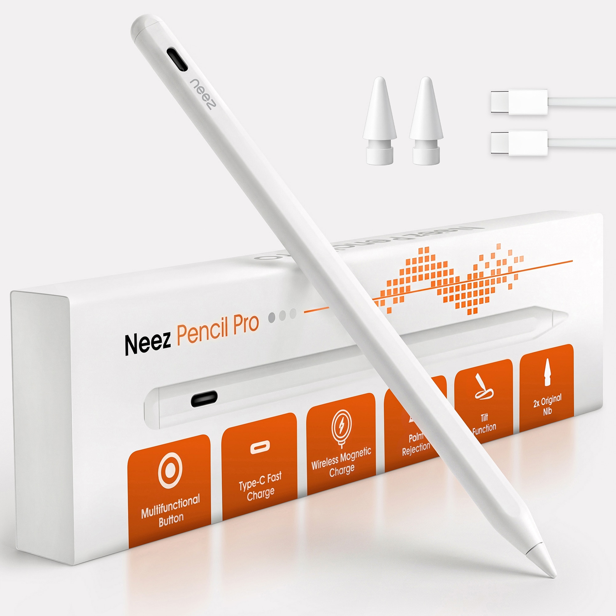 Stylus Pen Neez Pencil Pro®️ pentru iPad 2018-2026, Alternativa
