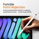 Stylus Pen Neez Pencil Pro®️ pentru tableta iPad Apple 2018–2026, Alternativa Apple Pencil, Pen iPad, Pix cu Palm Rejection, Tilt, Magnetic, Fast Charge USB-C (10 min) + Wireless Charge, Autonomie 11 ore, Fara Lag, Penite anti-zgarieturi, Bluetooth, Alb