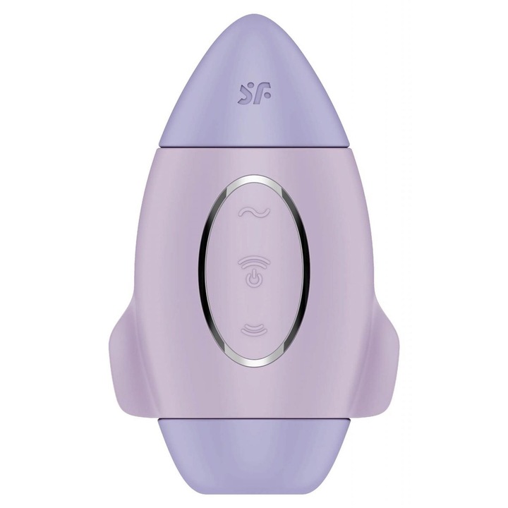 Вибратор Satisfyer Mission Control, технология Air Pulse, 11 интензитета, 12 програми, водоустойчив, лилав