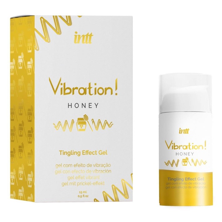 Lubrifiant, Intt, efect de vibratie si incalzire, 100ml