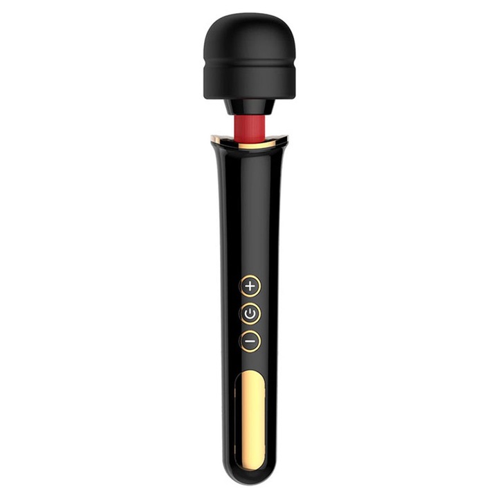 Вибратор, серия B, 10 функции, вибрира силно, черен